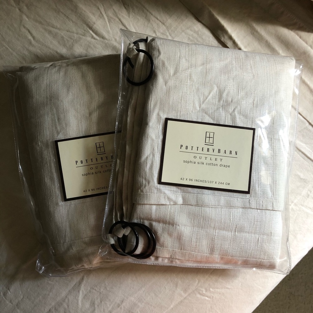 Pottery Barn Drapes